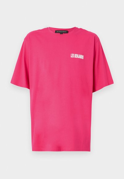 Les Benjamins SHORT SLEEVE TEE UNISEX - Μπλουζάκι με στάμπα - punky pink