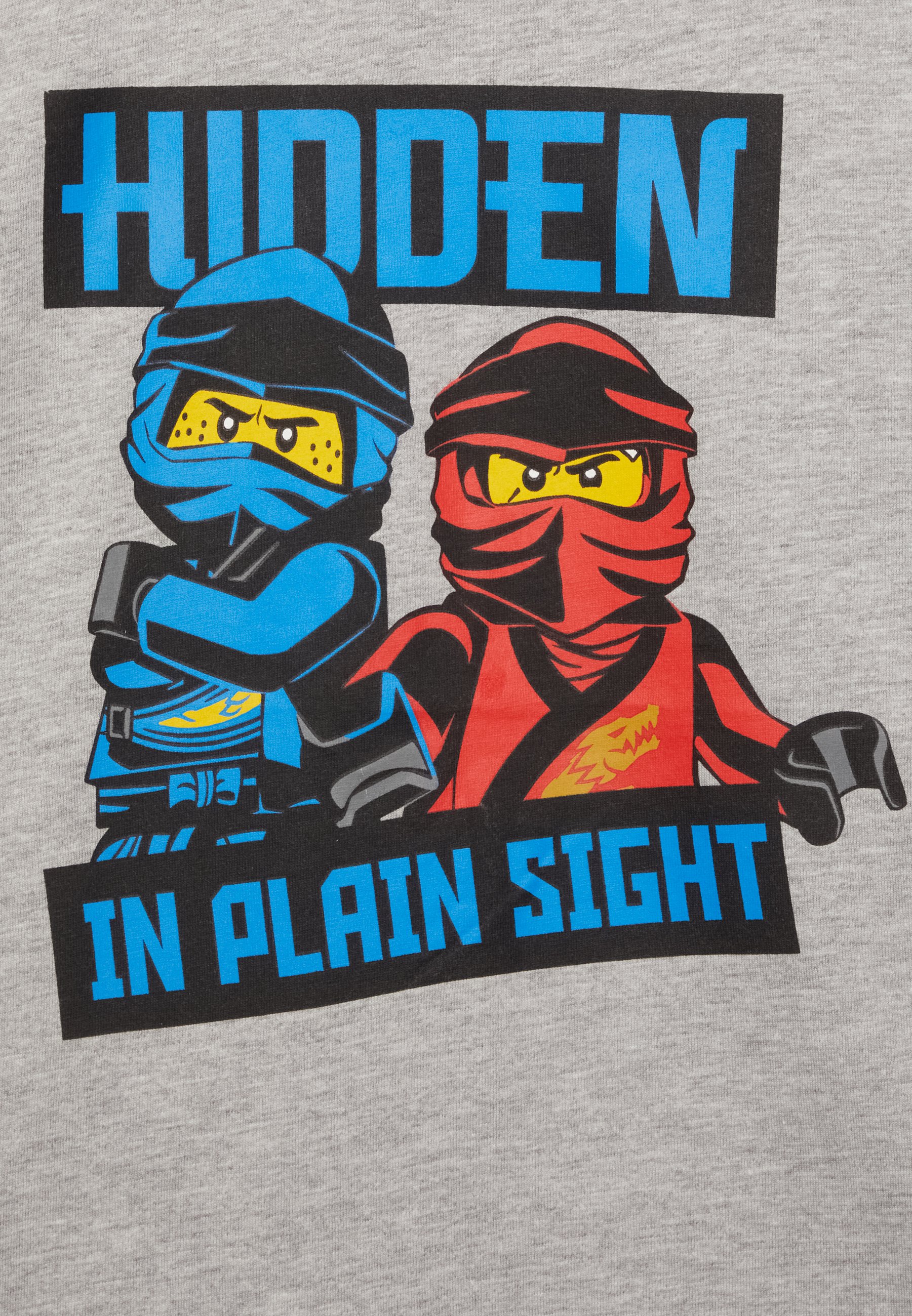 LEGO Wear TEE - T-shirt print - grey melange/grijs - Zalando.nl