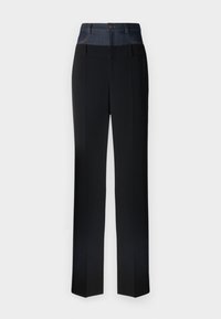 DIONNE PANT - Tygbyxor - black/indigo