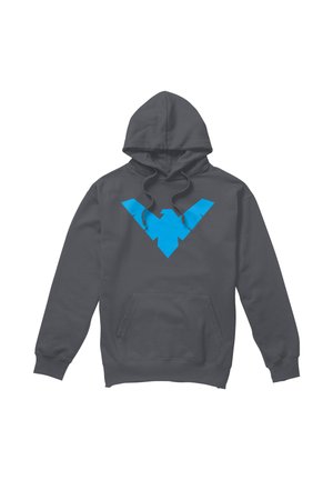 DC COMICS - BATMAN, BATMAN NIGHTWING SYMBOL - Hoodie - anthracite