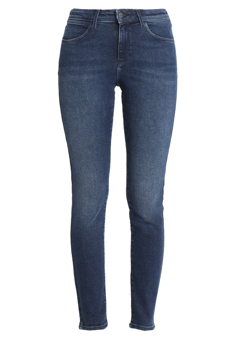 Wrangler Jeans Skinny Fit blauw denim/bluedenim Wrangler Jeans Skinny Fit blauw denim/bluedenim