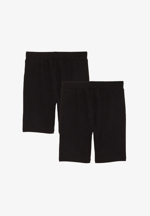 2-PACK SHORTS - Shorts - black