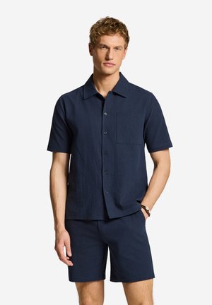 The Sunshine Brand, PHIL CREPE - Košeľa - blue dark navy