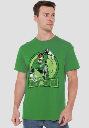 Cotton Soul, DC GREEN LANTERN - T-Shirt print - dark green