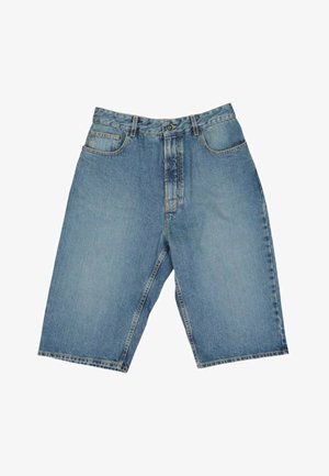 ALAÏA, BERMUDA BLUE - Short en jean - blue