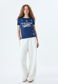 Koton COLLEGE - Camiseta estampada - dark blue