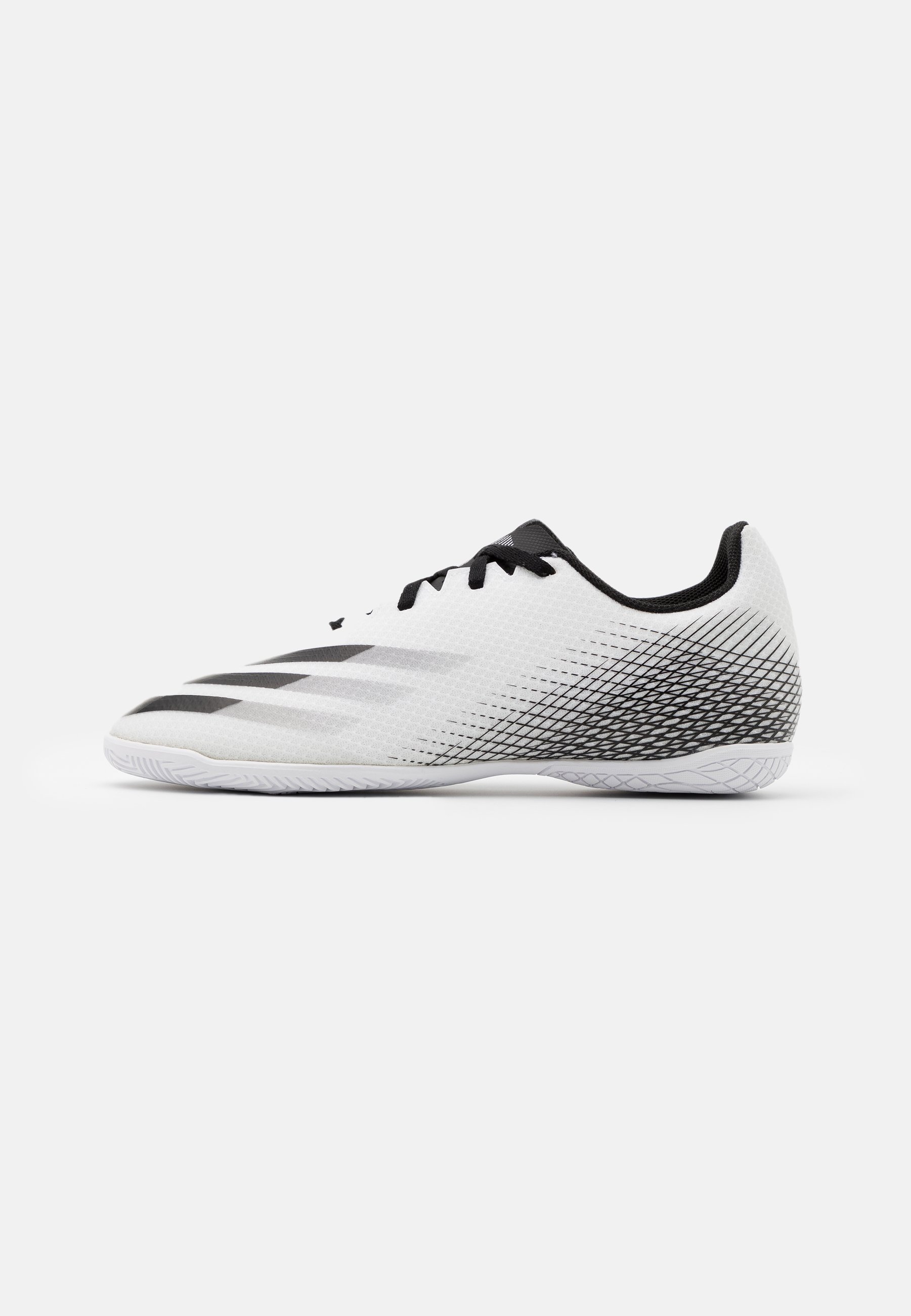 adidas Performance X GHOSTED.4 FOOTBALL SHOES INDOOR - Scarpe da calcetto -  footwear white/core black/silver metallic/bianco - Zalando.it