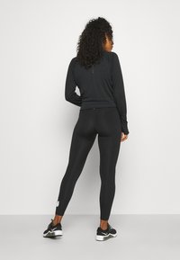 Nike Performance RUN 7/8 - Leggings - black/white