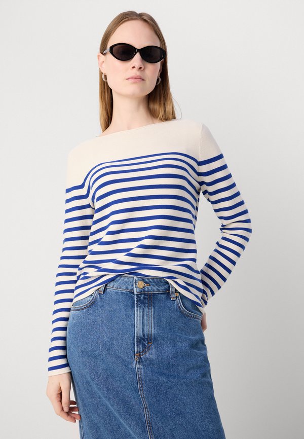 LONGSLEEVE BOAT NECK STRIPED - Jumper3