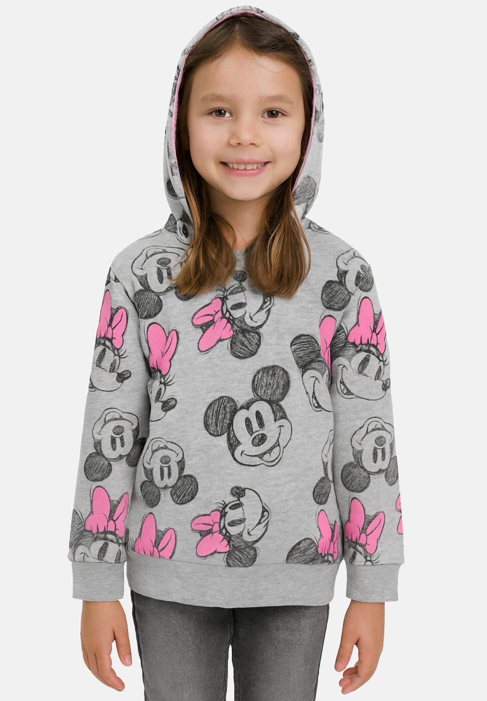 新品Disney / MINNIE SWEAT TOP ダークグレー Disney / MINNIE SWEAT TOP【WCJ-TD-021DGY】 | WCJ