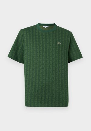 Lacoste T-shirt print - green/sinople