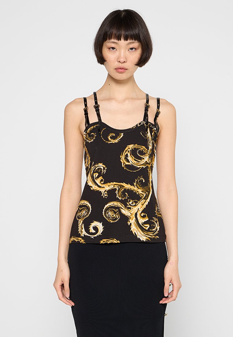 Versace Jeans Couture Top zwart