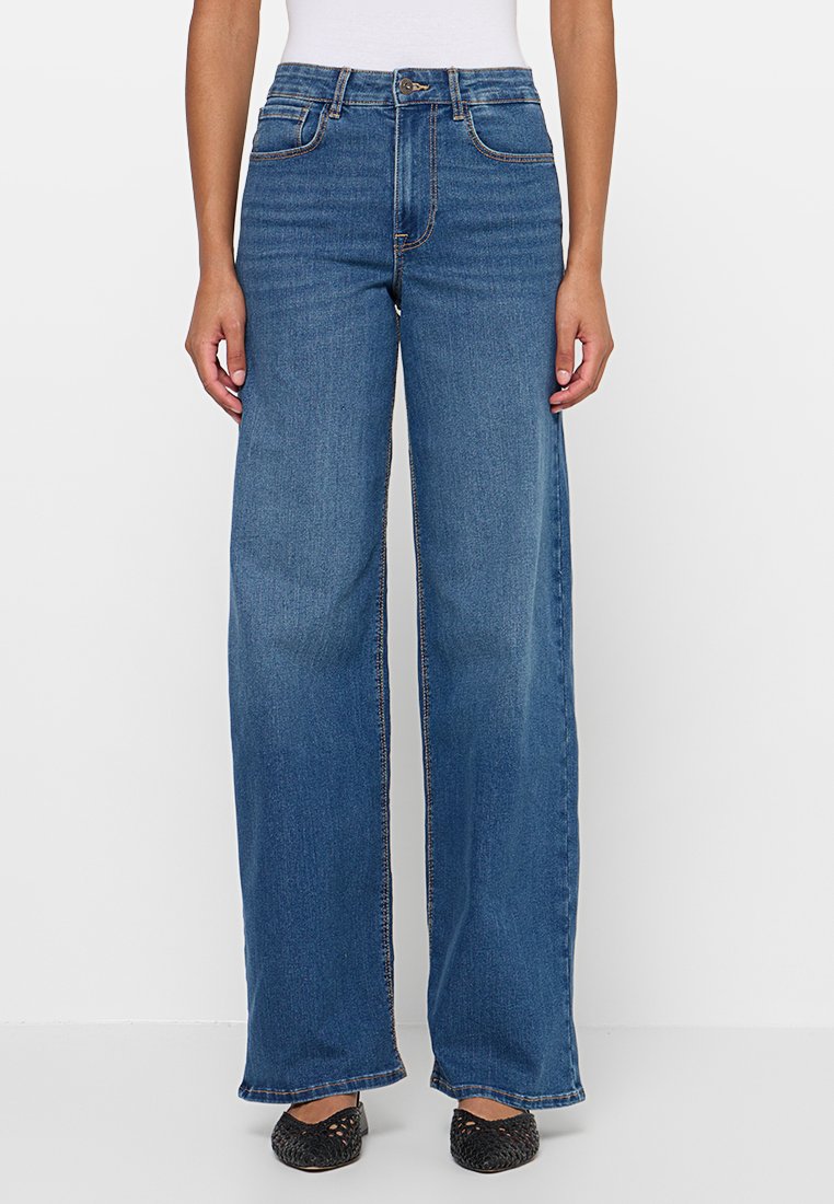 Only Wide leg blauw