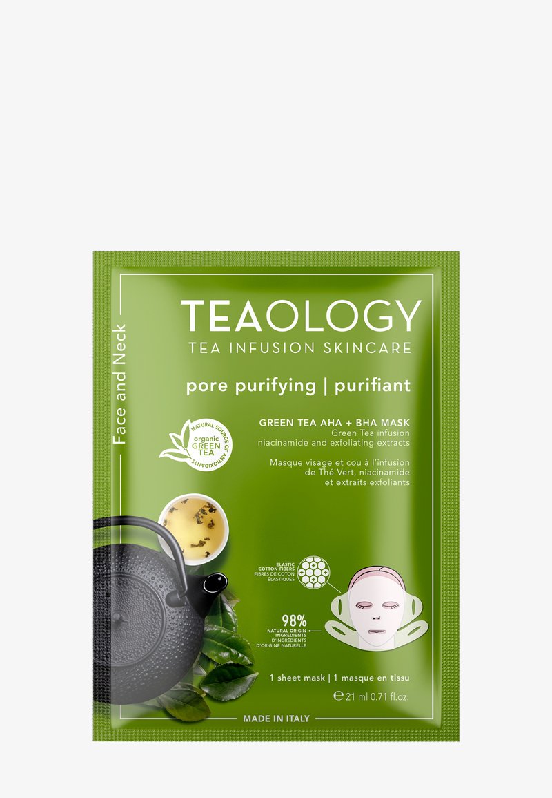 Teaology GREEN TEA AHA MASK Face mask Zalando.de