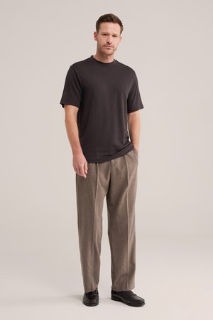 Van Gils, T-shirt basique - dark brown