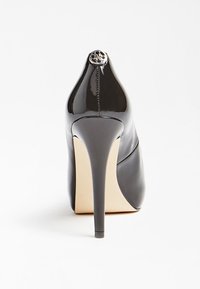 Escarpin Guess à Bout Ouvert, Talon Aiguille Très Haut Noir Strass - Taille 36 - Très Bon état