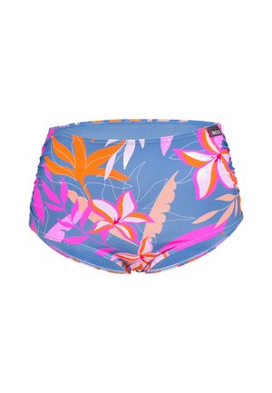 BECO the world of aquasports, BIKINIHÖSCHEN TROPICAL FOLWERS - Bikini-Hose - blau-bunt