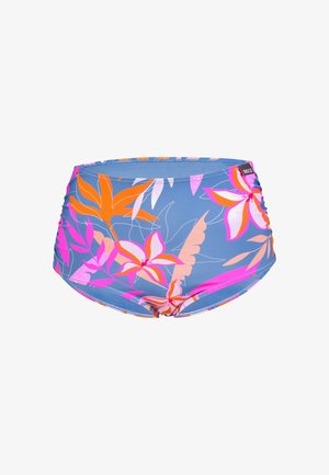 BECO the world of aquasports, BIKINIHÖSCHEN TROPICAL FOLWERS - Bikini-Hose - blau-bunt