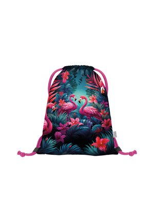 SPORTBEUTEL - TURNBEUTEL - GYMSACK - SPORTTASCHE - TAGESRUCKSACK FLAMINGOS - Sacchetto sportivo - rosa