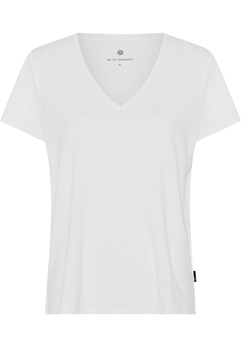 JBS OF DENMARK FSC BAMBOO - Basic T-shirt - white