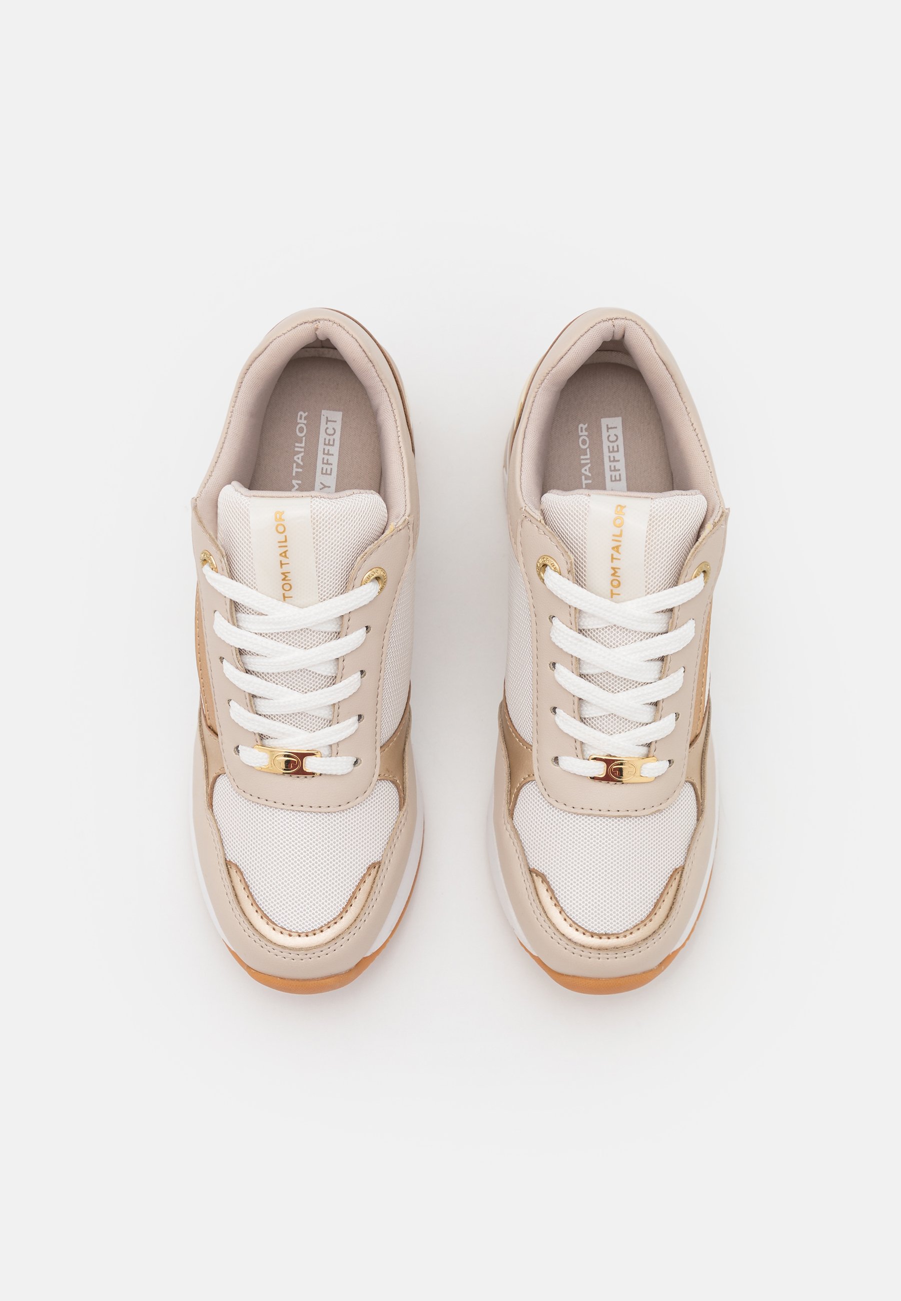 TOM TAILOR Sportbačiai - beige/smėlinė 