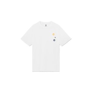 WOOD WOOD WOOD WOOD ACE PATCHES T-SHIRT - T-shirt z nadrukiem