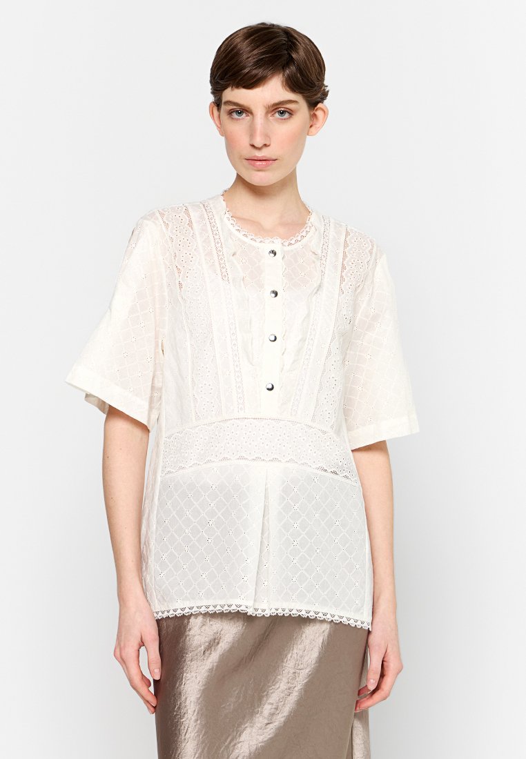 Coach Blouse crème