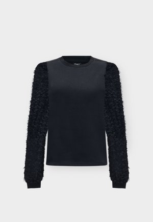 ONLY, ONLLAVIN O-NECK MIX - Sweatshirt - black (wild floral)