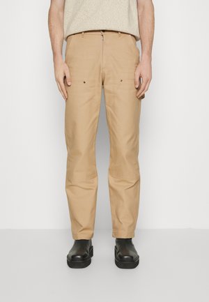 Karl Kani SIGNATURE CARPENTER PANTS - Chino kalhoty - sand