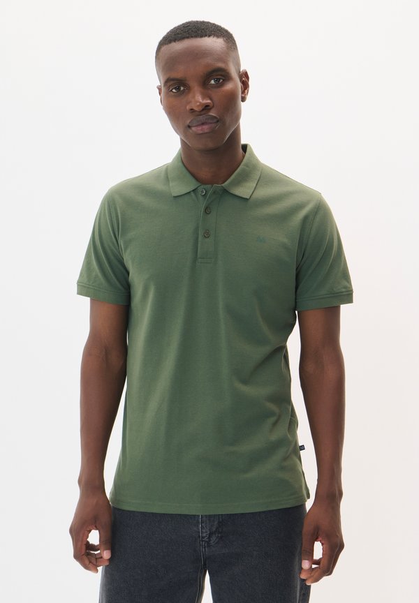 POLEO MELANGE - Poloshirt - thyme