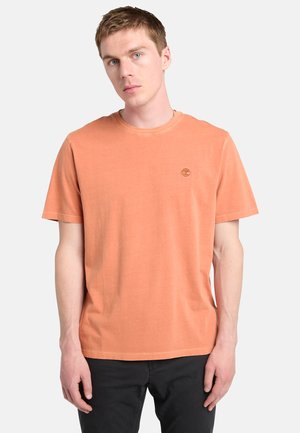 GARMENT-DYED  - Basic T-shirt - umber