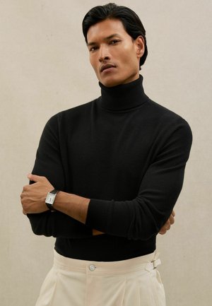 REGULAR FIT - REGAL - Džemper - black