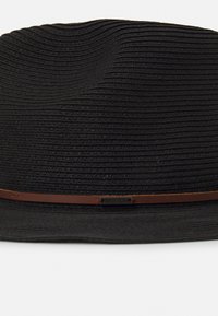 Brixton WESLEY PACKABLE FEDORA UNISEX - Chapéu - black/brown