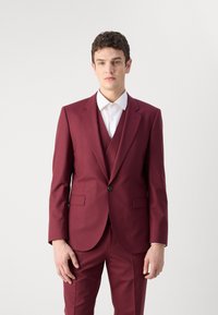HUGO ARTI HESTEN SET - Prsluk za odijelo - dark pink