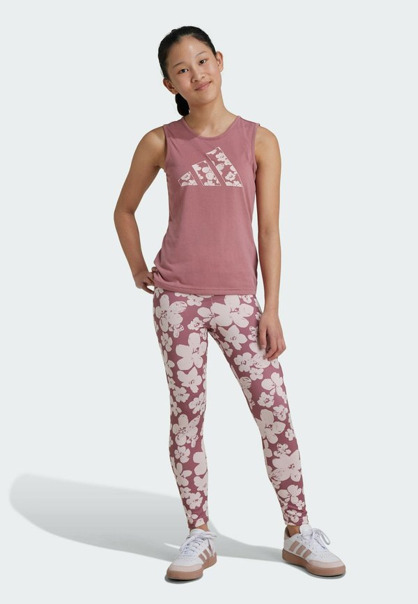 ESSENTIALS SEASONAL PRINTED HIGH WAISTED - Leggings