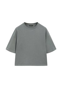 SHORT SLEEVE WITH CREW NECK - T-shirt basic - blue
