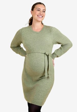 MATERNITY FIT - CREW NECK - Haljina s naramenicama - khaki