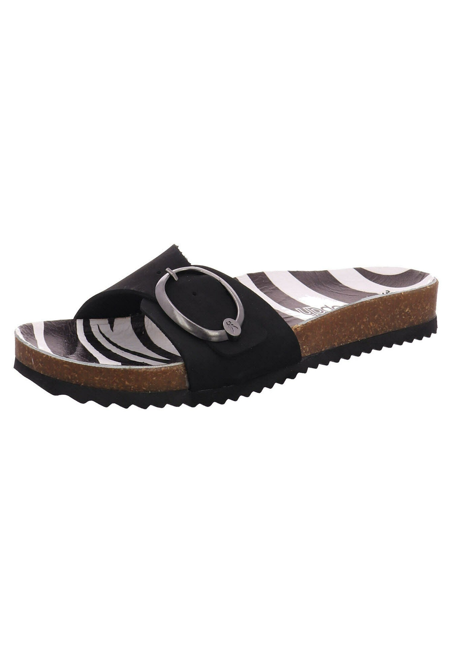Mules Andrea Conti Femme En Cuir De Vachette Véritable - Semelle Confort Ergonomique, Antidérapante, Élégantes