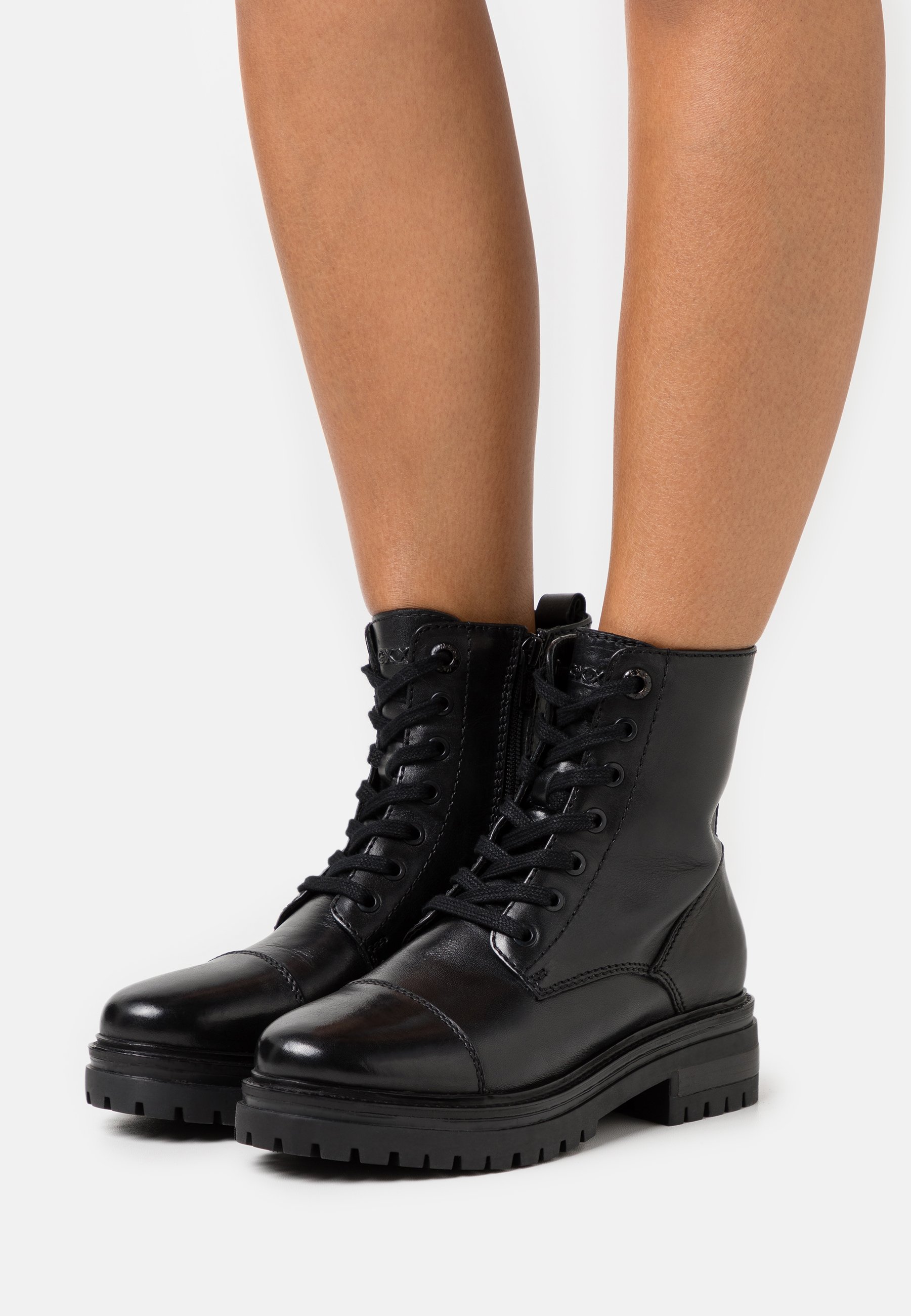 Mexx FACT - Lace-up ankle boots - black - Zalando.ie