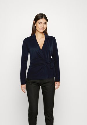 MINNIE WRAP BLOUSE - Blouse - marine blue