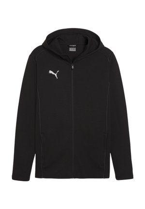 TEAMFINAL CASUALS  - Zip-up sweatshirt - schwarzsilber