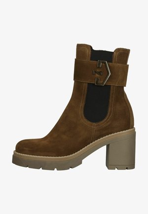 NeroGiardini Platform ankle boots - malto