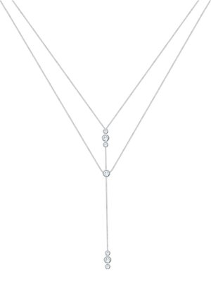SPARKLING BASIC  LAYER - MIT KRISTALLEN VON SWAROVSKI® - Collier - silver-coloured
