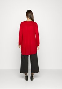 Kaffe KAAMBER V-NECK - Túnica - red