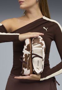 SPEEDCAT BALLET COW WNS - Balerini - chocolate brown-warm white