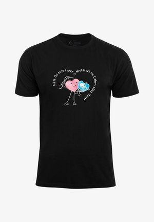 Cotton Prime PRIME SUPER MUTTI - Print T-shirt - schwarz
