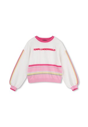 KARL LAGERFELD KIDS, PULL À MANCHES LONGUES - Sweatshirt - rose rose