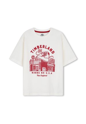 Timberland, - T-shirt z nadrukiem