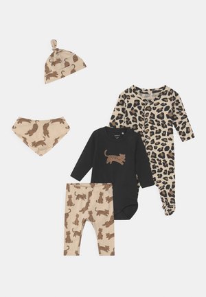 NBNMINI SET UNISEX - Mütze - oatmeal