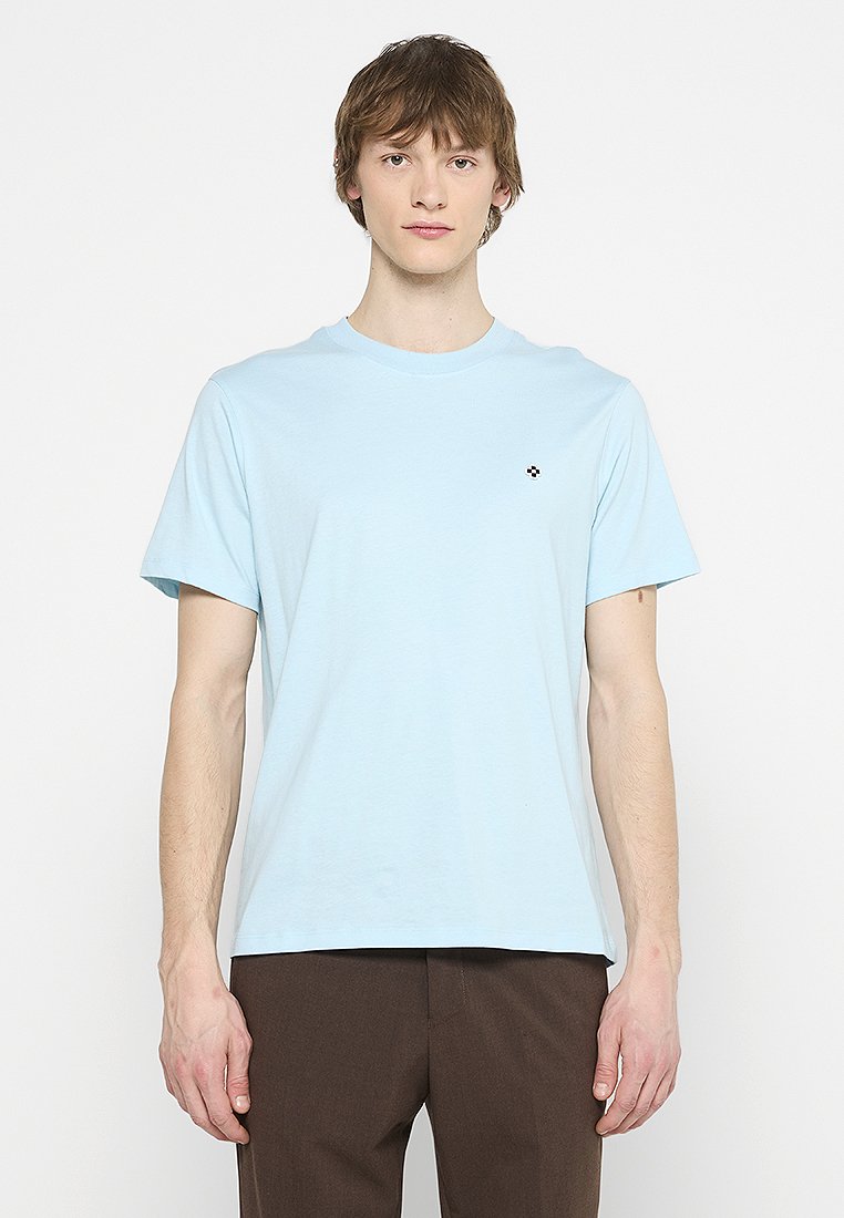 sandro T-shirt basic lichtblauw